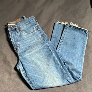 Madewell perfect vintage crop jean